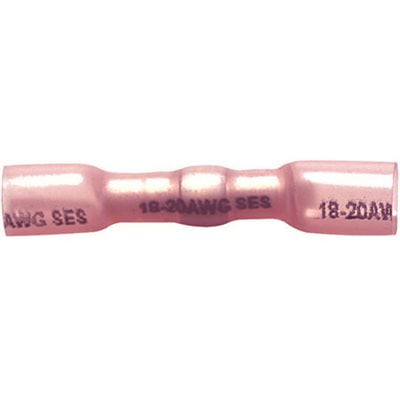 Auveco # 21003 Crimp And Solder Butt Connector, 20 - 18 Gauge. Qty 10.
