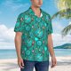 thumbnail image 3 of Fotbe Boho Dreamcatcher Camisa Hawaiana para Hombre Unisex – Camisa Casual de Verano con Botones de Manga Corta de Algodón y Lino,3X-Large, 3 of 7