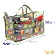 thumbnail image 4 of Bolsa de maquillaje portátil de gran capacidad, multifuncional, de tela Oxford impermeable, bolsa de almacenamiento, bolsa de lavado, bolsa con forro interior, 4 of 5