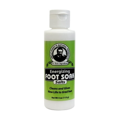 Foot Soak Salts by Uncle Harry's Natural Products (4oz (Best Natural Foot Soak)