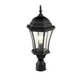 thumbnail image 5 of 522PHM-BK-Z-Lite-Wakefield - 1 Light Outdoor Post Mount Lantern in Fusion Style - 9.5 Inches Wide by 22 Inches High, 5 of 5