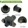 thumbnail image 3 of Unique Bargains Manifold Absolute Pressure MAP Sensor for Dodge STRATUS 1995-2000 No.M04671276 1 Pc, 3 of 6