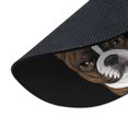 thumbnail image 3 of WIRESTER 7.88 in Round Mouse Pad with Non-Slip Rubber Base for Computers, Laptop, Office & Home - Boston Terrier Brindle Dog, 3 of 5