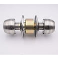 thumbnail image 4 of Ball Keyed Entry Door Knob Lock Set with Three Keys Knobset for Bedroom Bathroom, 4 of 4