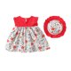 thumbnail image 5 of Vestidos de verano para niña Herrnalise, estilo bohemio, con flores y volantes, sin mangas, informales, para fiesta en la playa, corte A + sombrero floral, 5 of 6