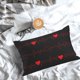 thumbnail image 5 of Balery Cardiogram and Heart Funda de Cojín Estampada, Regalos para Mujeres, Regalos de Amor para Ella, Regalos para Novia o Esposa, Funda de Almohada-16"x24", 5 of 6