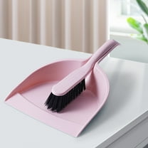 Clearance Czzoypi Brooms and Dustpan Set (Pink), Broom with Dustpan Combo Set Small Household Mini Desktop Set With Table Bed Cleaning Dustpan