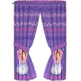 thumbnail image 1 of Disney Junior Sofia the First Princess Draperies Panneaux Rideaux, Ensemble de 2 (42 Pouces x 63 Pouces), 1 of 3