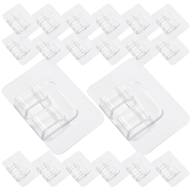 OULII 30Ud Clips Transparent Para Fijar Alfombrillas Antideslizantes En Interior De Automóvil