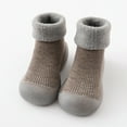 thumbnail image 2 of RelanfenkLZ Baby Shoes Kids Toddler Boys Girls Solid Warm Knit Soft Sole Rubber Shoes Socks Slipper Stocking, 2 of 4