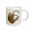 White, variant on 3drose, Unique Image of Letter S, 11oz Magic Transforming Mug