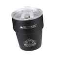 thumbnail image 3 of Taza de camping con tapa, taza para café, té, leche, de doble pared, reutilizable, con aislamiento, para fiestas, viajes, senderismo y actividades al Negro, 3 of 8