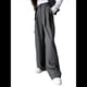thumbnail image 1 of Pantalones de Trabajo para Mujer, de Pierna , de Vestir, de Cintura Alta, Informales, para Oficina y Negocios Gris M, 1 of 9