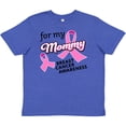 thumbnail image 3 of Inktastic For My Mommy - Breast Cancer Awareness Youth T-Shirt, 3 of 5