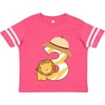 thumbnail image 3 of Inktastic 3rd Birthday Jungle Safari Lion 3 Year Old Boys or Girls Toddler T-Shirt, 3 of 5