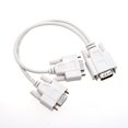 thumbnail image 1 of NEW 1 PC to 2 MONITORS SPLITTER CABLE FOR VGA VIDEO, 1 of 3