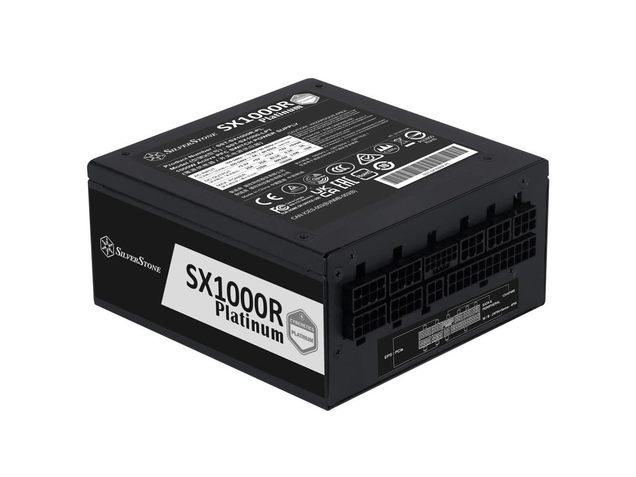 Silverstone Cybenetics Platinum 1000W SFX12V 4.0 & PCIe 5.0 Fully Modular SFX-L Power Supply