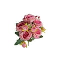 thumbnail image 1 of Flores Artificiales para Al Aire Libre 5 Ramas Philippos Rose Bouquet Simulado de Seda Flor Rosa Mesa Decoración Del Hogar 32cm Seda Blanca Flores Artificiales Ramo de Boda Rosas Flores Artificiales, 1 of 6