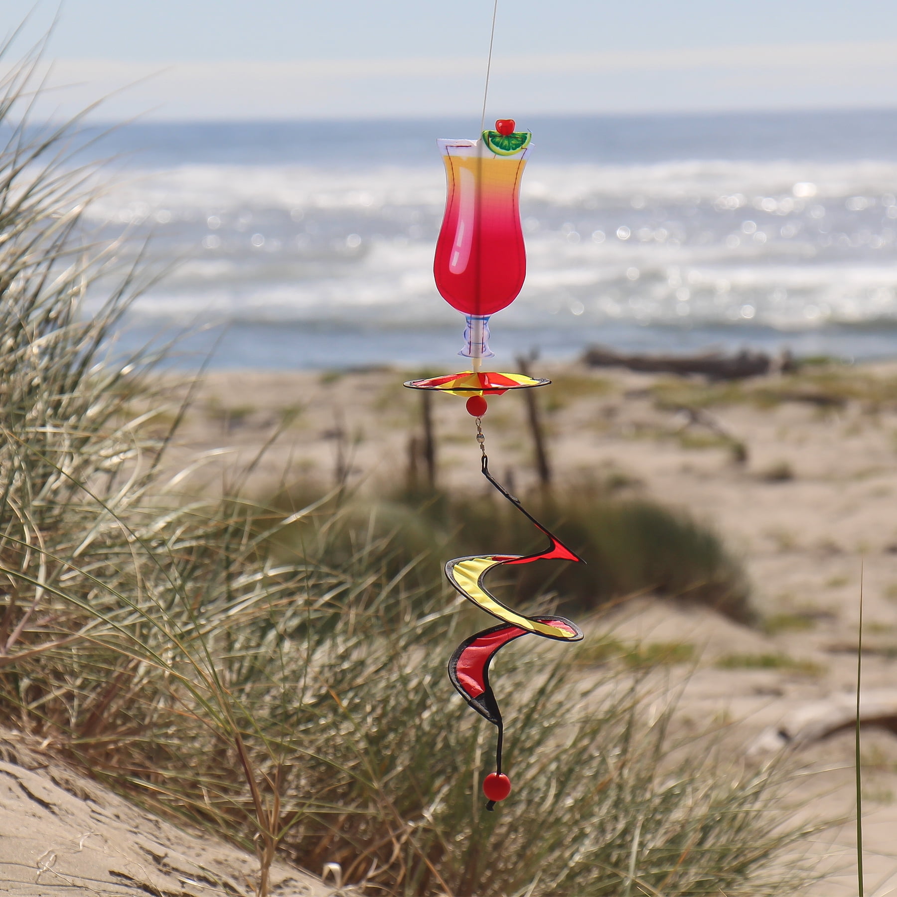 In The Breeze Mini Red Cup Drink Spinner – Garten-Deko, 4,5 X 18 Zoll, Mit Rotierendem Rad