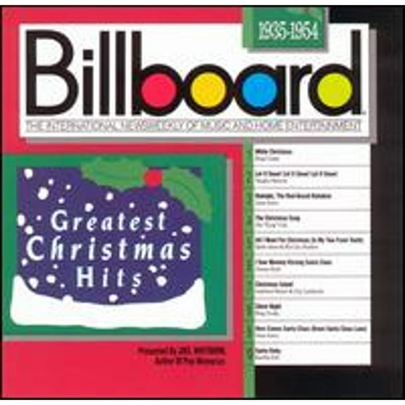 Pre-Owned Billboard Greatest Christmas Hits: 1935-1954 (CD 0081227063726) by Various Artists