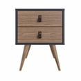 thumbnail image 2 of Manhattan Comfort Amber 2 Drawer Nightstand, 2 of 10