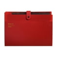 thumbnail image 2 of 12 Pocket Accordion File Folder | Expandable Document Organizer with Snap Closure | Large Capacity Plastic Folder for A4 Paper Storage | Home Office School Organization for Bills Receipts Homework, 2 of 6