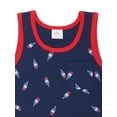 thumbnail image 3 of Way to Celebrate Toddler Boy Patriotic Americana Americana Tank, Sizes 12M-5T, 3 of 5