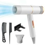 Fiogavroetic Electric Hair Dryer High-power Electric Hair Dryer Home Hair Dryer Hot Wind Comb Hair Salon Blowing Comb on Clearance