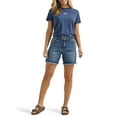 thumbnail image 4 of Lee® Women's Legendary Mid Rise Cut-Off Short with Raw Hem, 4 of 10
