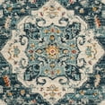 thumbnail image 6 of SAFAVIEH Phoenix Christopher Floral Area Rug, Ivory/Blue, 6' x 9', 6 of 7