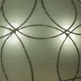 thumbnail image 4 of Vickerman 6" Wrought Iron Candy Ornament with Circle Glitter Pattern, 3 per Bag, 4 of 7
