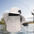 thumbnail image 1 of Sombrero de pescador de ala ancha Yinane para el sol beige, 1 of 8