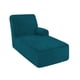 thumbnail image 1 of Funda para muebles ULTICOR, funda de diván adicional, color verde azulado profundo, grande a la derecha, 1 of 6