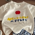 thumbnail image 4 of Ulanda 100% Organic Cotton Baby Short Sleeve Pajama Sets, Toddler Boy Girl 2-Piece Sleepwear (Blue, 5-6 Years), 4 of 4