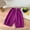 Purple, variant on uublik Pants for Girls 2-15 Years Soft Athletic Girls Casual Pants Easy Care High Waisted Trousers Black