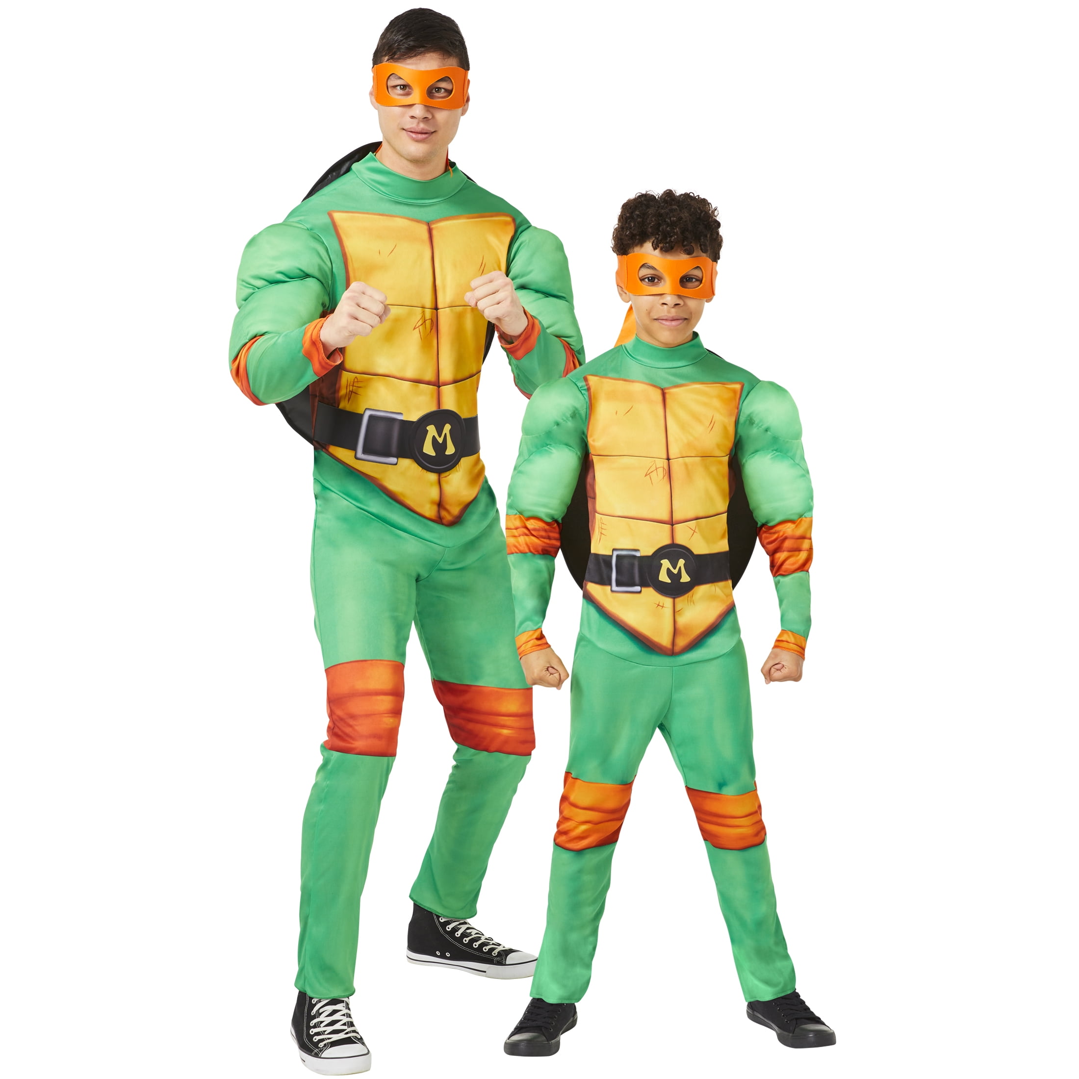 InSpirit Designs Teenage Mutant Ninja Turtles Michelangelo Halloween Costume Male, Adult 18-64, Green