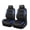 Blue, variant on CAR GRAND Memory Foam seat covers Leather Mesh, Universal FIT Air cool mesh Thick car seat covers front seats 2 for SUV,Trucks,Sedan, Comfortable-Breath-Luxury-Protection Airbag compatible Black