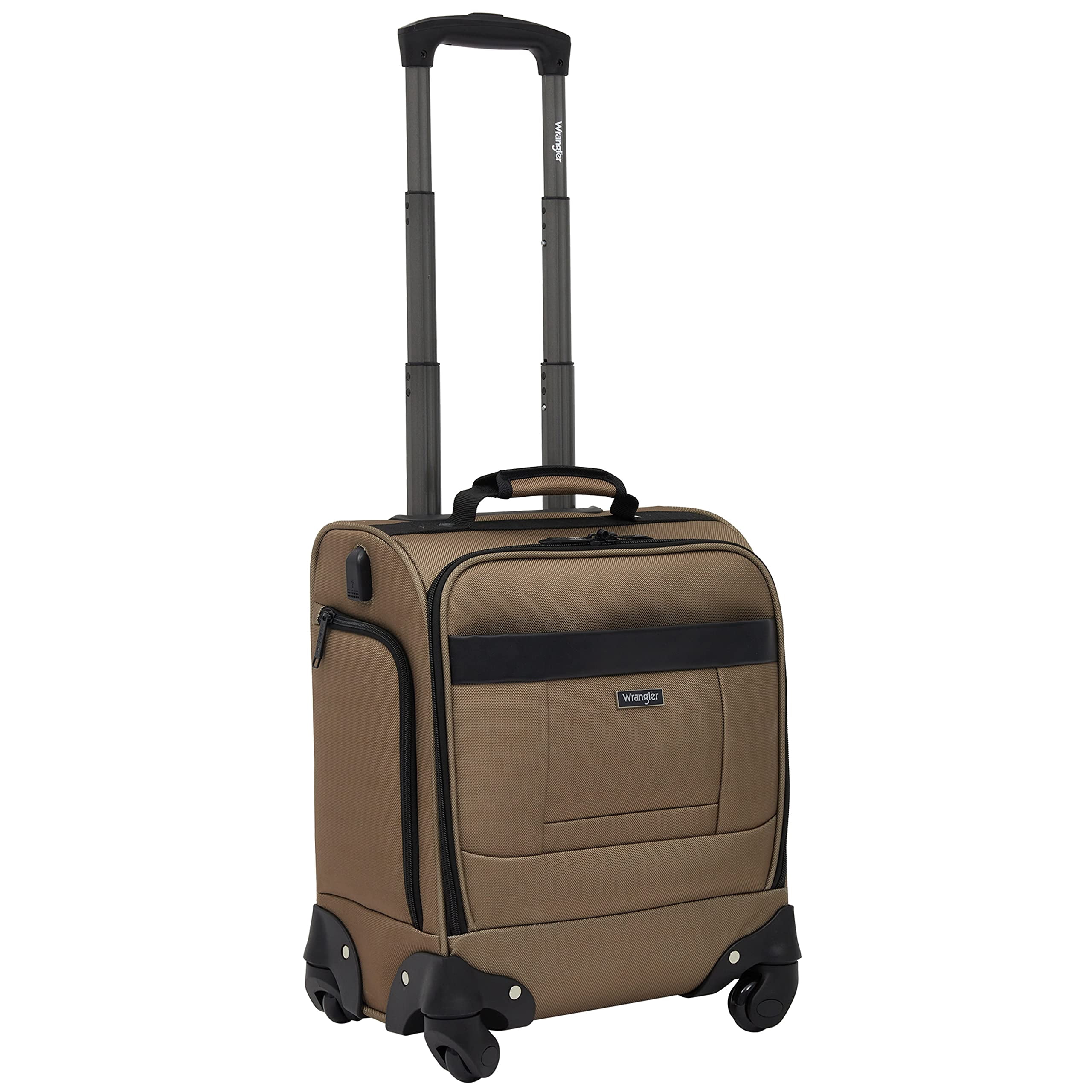 Wrangler 15-inch Under Seater with 2 in 1 USB Port, Mocha Brown