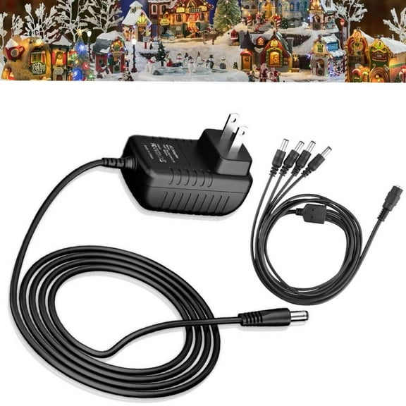 AC Adapter For Lemax Lighted Accessory 4.5V # 74707 74295 84428 44242 Christmas