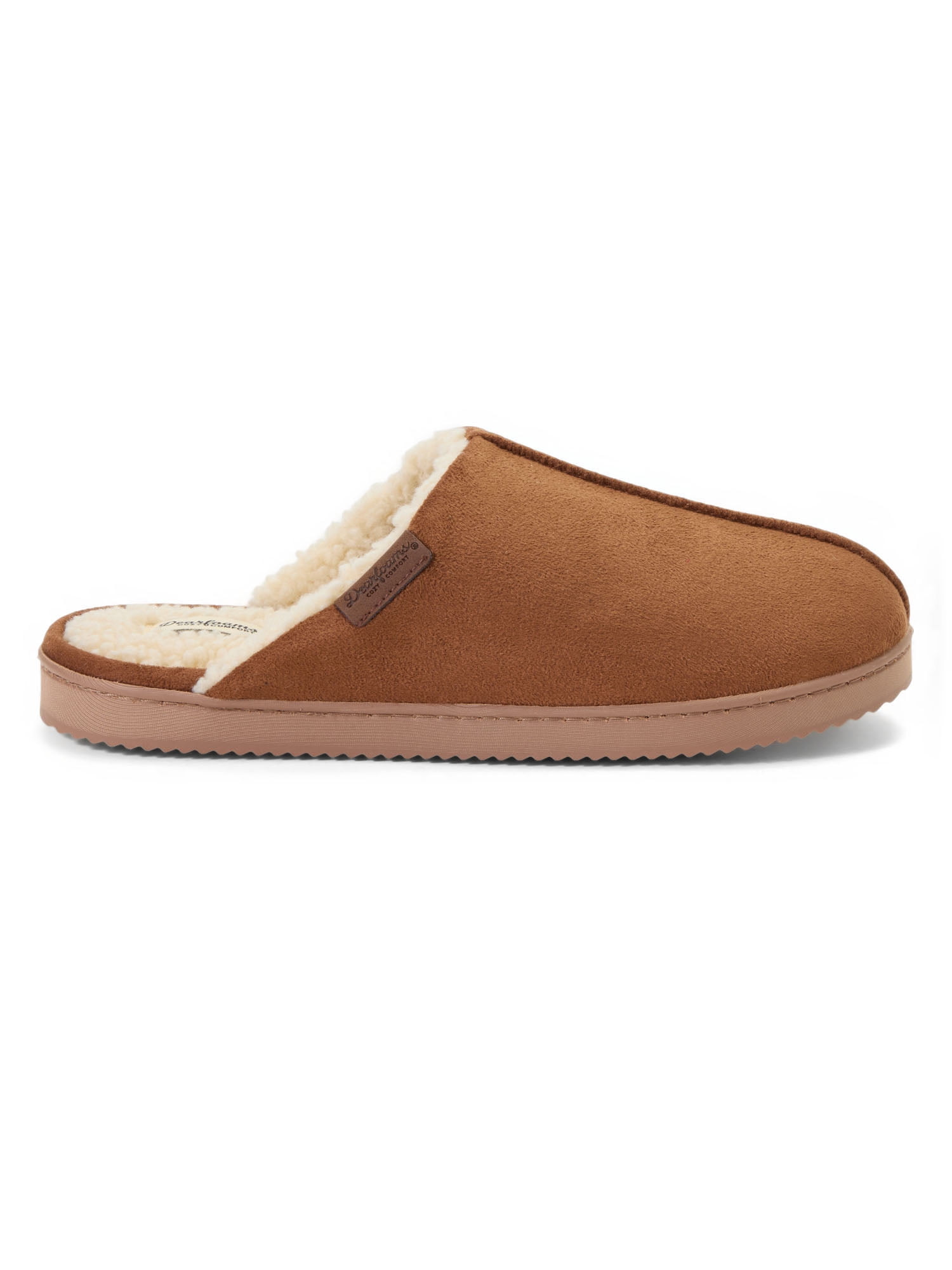 Dearfoams Cozy Comfort Men's Jeremiah Scuff Slippers Sizes 7-14