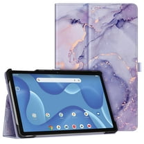 Fintie PU Leather Case for 2023 Onn. 11 inch Tablet Pro (Model: 100110027) - Folio Tablet Cover with Stylus Holder for Onn. 11" Inch Tablet Pro, Lilac Marble