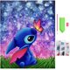 thumbnail image 1 of Kits de pintura de diamantes para adultos y niños 5D, kits de arte de diamantes de imitación redondos con diamantes de imitación, punto de cruz, dibujos animados, artes y manualidades WD.WDQZL Producto electrónico, 1 of 5