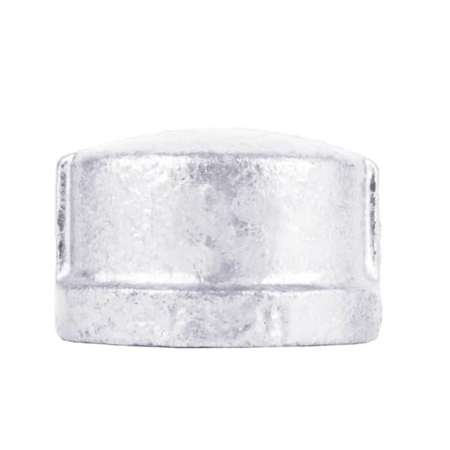 Tapa de Hierro Maleable Galvanizado B&K de 3 pulgadas FIP