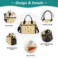 thumbnail image 3 of FORMRS Insulated Lunch Bag Unisex Large Capacity with Shoulder Strap, Cute Bee Pattern, 3 of 6