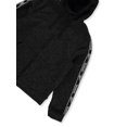 thumbnail image 3 of Reebok Tape Sleeve Zip Hoodie - black heather, xxl (Big Boys), 3 of 3
