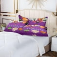 thumbnail image 6 of GZHJMY Funny Halloween Costume Party Pillowcase Plush Pillowcase for Hair and Skin, Soft Standard Size Pillow Cases Zippered Queen Pillow Case Set of 1-20x30in Home Decor, 6 of 7