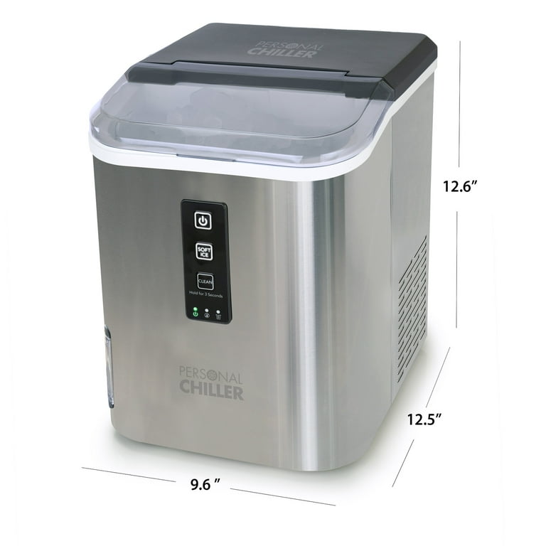 Personal Chiller Soft Nugget Mini Countertop Ice Maker