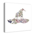 thumbnail image 2 of Creative Products Floral Witch Hat Muted 24x24 Canvas Wall Art, 2 of 5