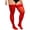 Red, variant on Plus Size Thigh High Stockings: Women Lace Anti-Slip Stay Up Sheer Pantyhose Lingerie Stockings for Sexy Women