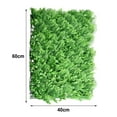 thumbnail image 4 of Artificial Green Grass Square Plastic Lawn Plant Home Wall Decoration, 4 of 8